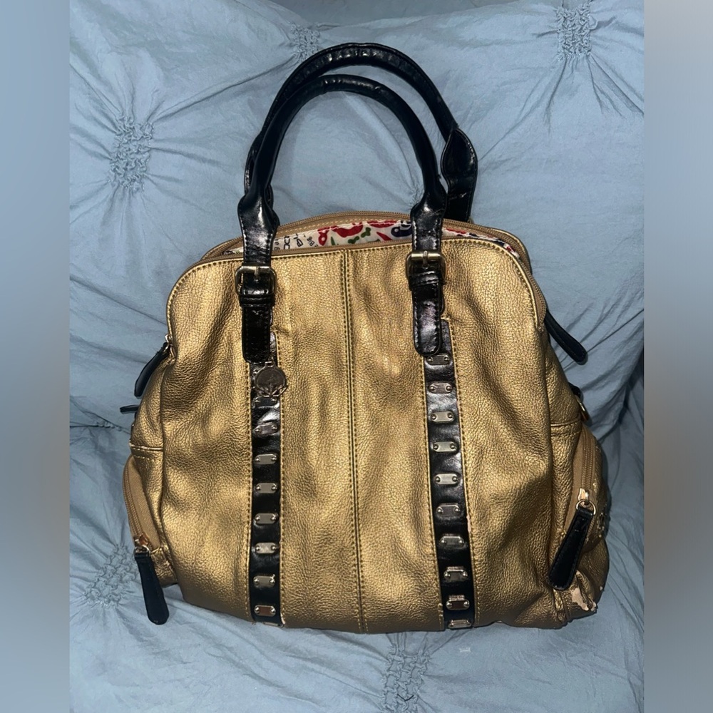 Big Buddah Purse - Gold Shoulder Bag